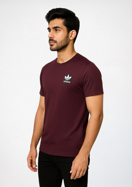 Waffle knit T-Shirt